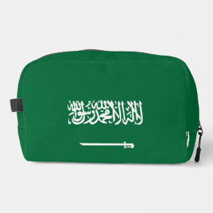 Neceser bandera de Arabia Saudita