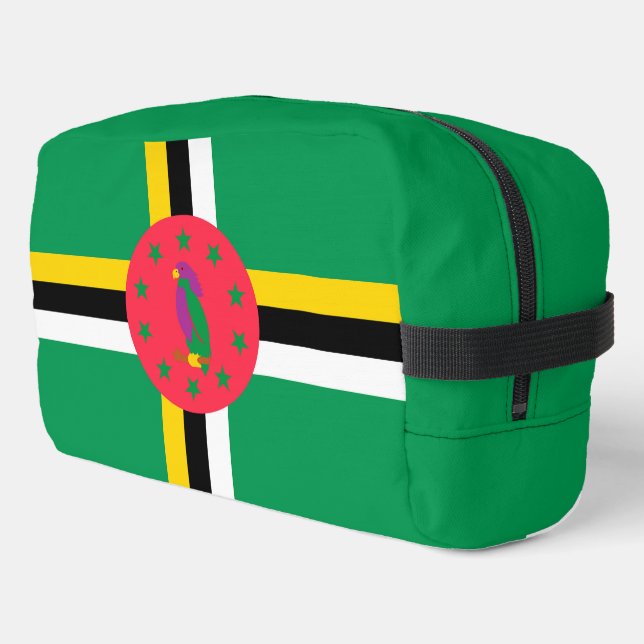 Neceser Bandera de Dominica (Esquina izquierda)