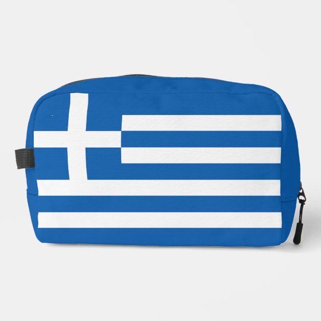 Neceser bandera de Grecia (Anverso)