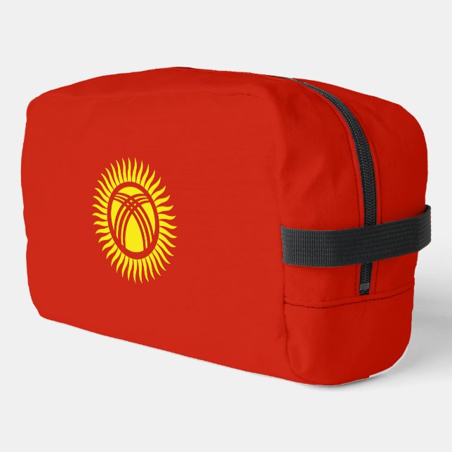 Neceser Bandera de Kirguistán (Esquina izquierda)