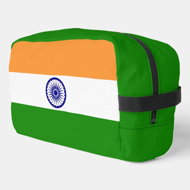 Neceser Bandera de la India (Esquina izquierda)