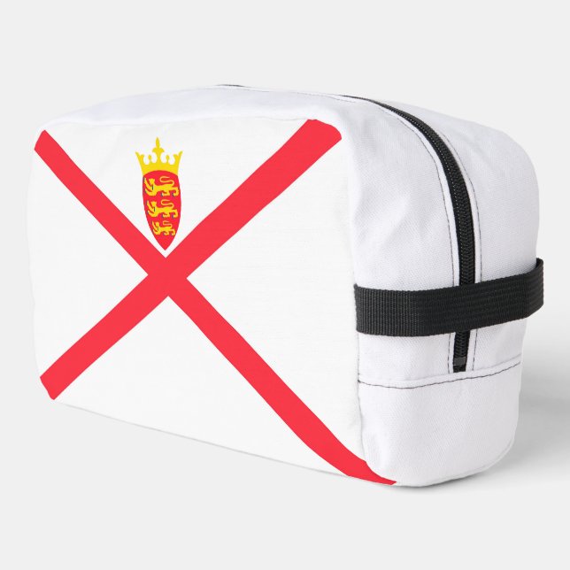 Neceser Bandera de la Isla de Jersey (Esquina izquierda)