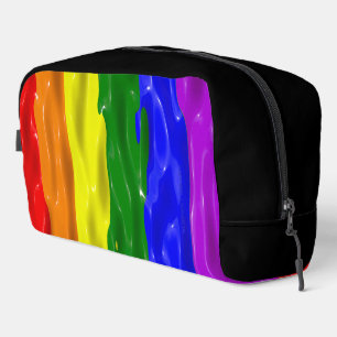 Neceser Bandera de orgullo de SlipperyJoe's brillo líquido