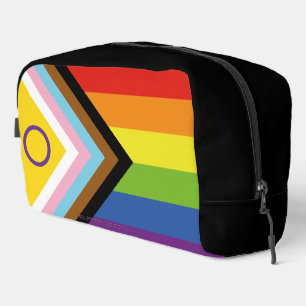 Neceser Bandera de orgullo intersexual de SlipperyJoe's fo