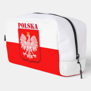 Neceser Bandera de Polonia Fútbol Patriótico