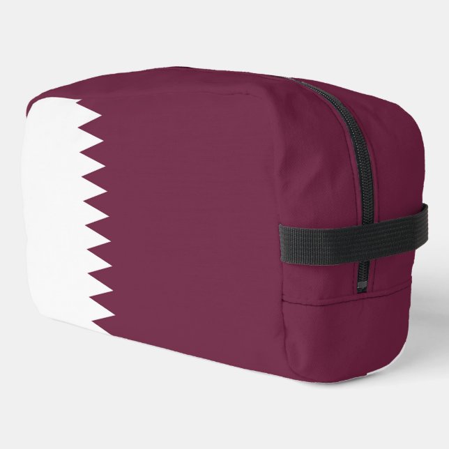 Neceser Bandera de Qatar (Esquina izquierda)