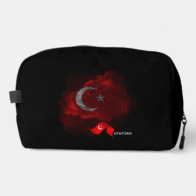 Neceser Bandera de Turquía (Anverso)