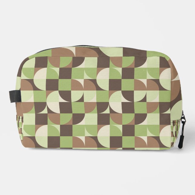 Neceser Bauhaus Mid Century Moderno Leaf and Tree Retro (Anverso)