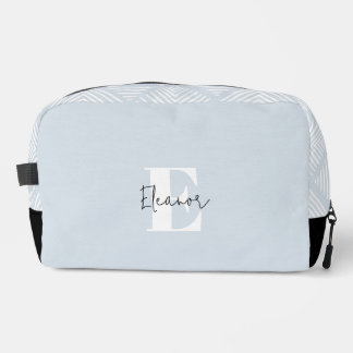 Neceser Bebé Azul Moderno Minimalista Monogramado