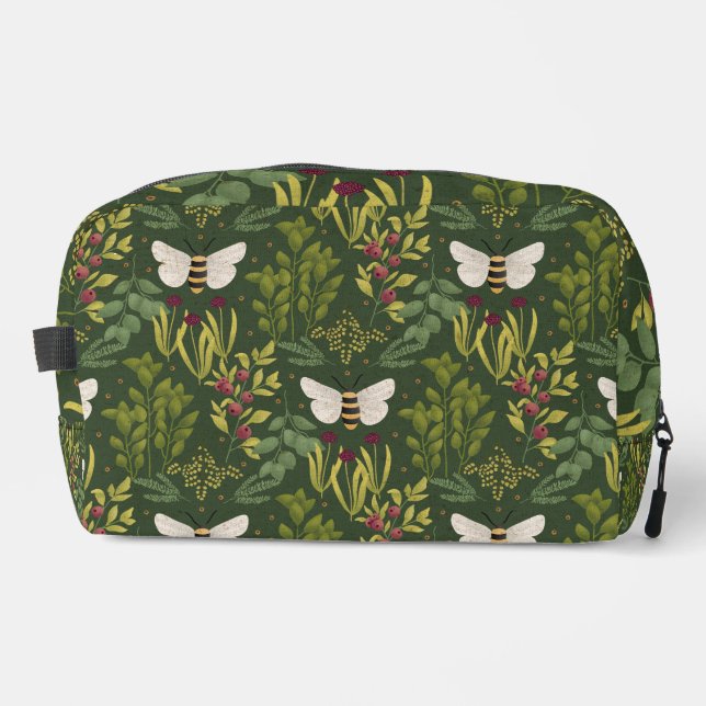Neceser Bees and Foliage Toiletry Bag (Anverso)