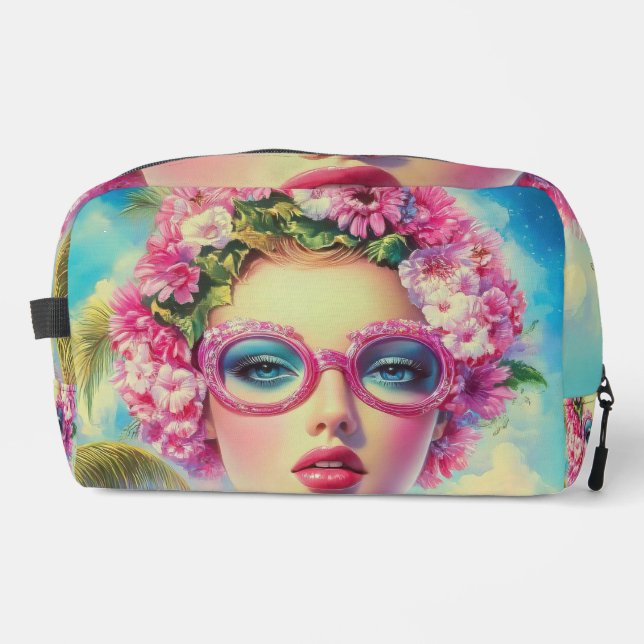 Neceser Belleza tropical retro (Anverso)