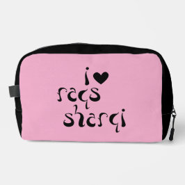 Neceser Bellydance "I love Raqs Sharqi" Make Bag