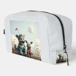 Neceser "Beste Freunde fürs Leben  " Fantasiewesen 