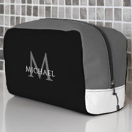 Neceser Black Monogram – Groomsman Golf Weekend Travel