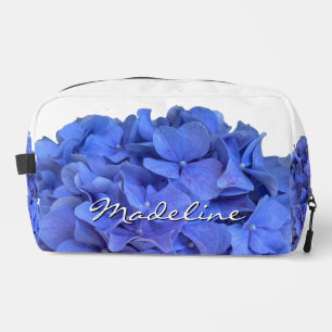 Neceser Blue periwinkle elegantes hortensias florales