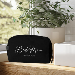 Neceser Boda Moderna Negra Blanca Personalizada Mejor Amig