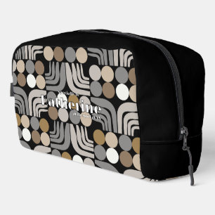 Neceser Bohemian Negro Gris