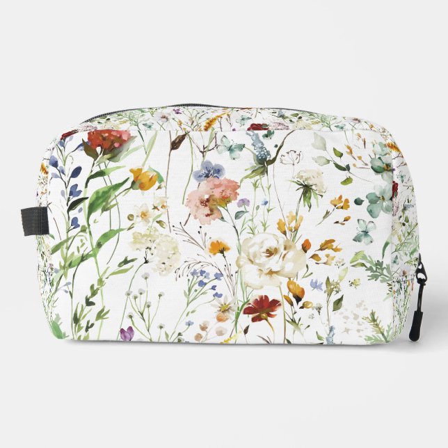 Neceser Boho Wildflower Acuarela Primavera Flor (Anverso)