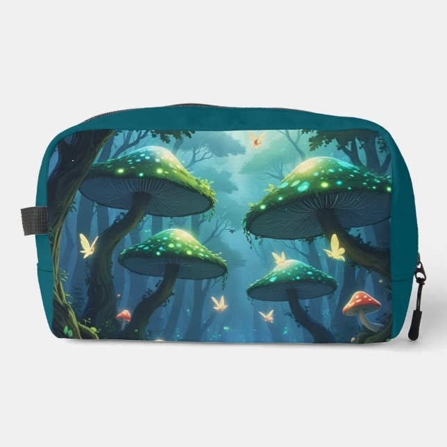 Neceser bosque de fantasía con hongos (Anverso)