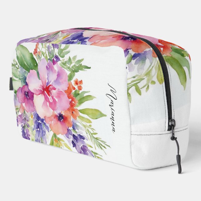 Neceser Bouquet acuarela (Esquina derecha)