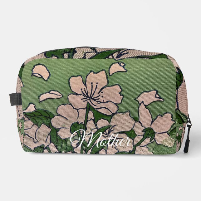 Neceser Brote de Flor Rosa Verde  (Anverso)