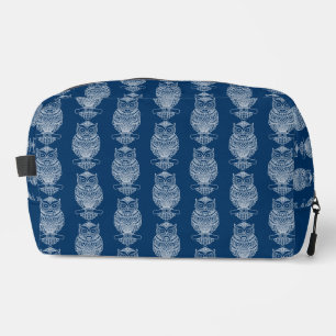 Neceser Búho (azul oscuro) - Dopp Kit