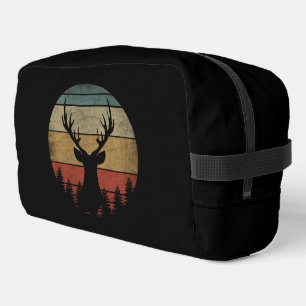 Neceser Cabeza de ciervo de silueta de reno de época