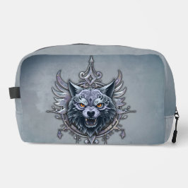 Neceser Cabeza mística de lobo.