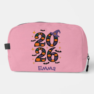 Neceser Calabazas de Halloween rosadas 2026 Sombrero de Br