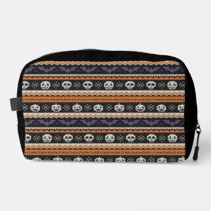Neceser Calavera y murciélagos de Halloween, de estilo lis