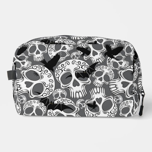 Neceser Calaveras decorativas de Halloween (Anverso)