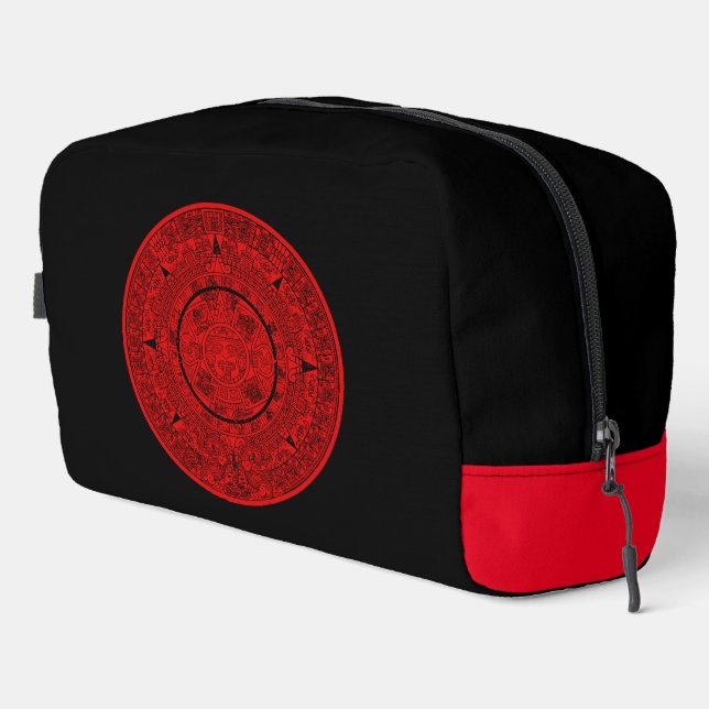 Neceser Calendario maya azteca de piedra solar mexicano 2 (Esquina derecha)