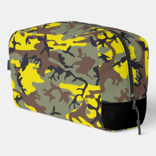 Neceser Camuflaje amarillo y marrón, ejército