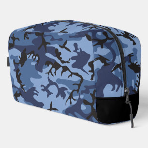 Neceser Camuflaje azul de la marina, ejército, ejército
