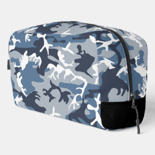 Neceser Camuflaje azul de nieve en invierno, ejército