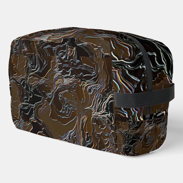 Neceser Camuflaje marrón metálico (Esquina izquierda)