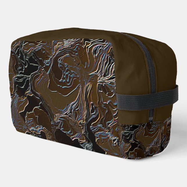 Neceser Camuflaje marrón metálico (Esquina izquierda)