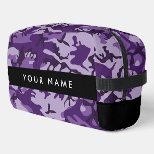 Neceser Camuflaje púrpura Tu nombre Personaliza