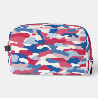 Camuflaje rojo blanco y azul