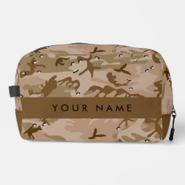 Neceser Canales de camuflaje del desierto, tu nombre, pers