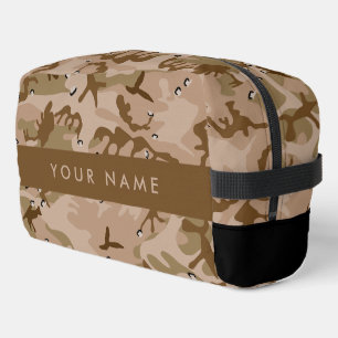 Neceser Canales de camuflaje del desierto, tu nombre, pers