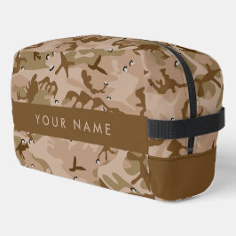 Neceser Canales de camuflaje del desierto, tu nombre, pers