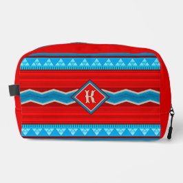 Neceser Cañón del río Suroeste Rojo Turquesa personalizado