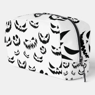 Neceser Cara de calabaza de calabaza Jack O Lantern en bla