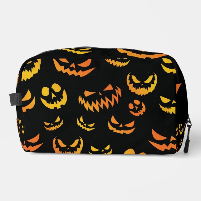 Neceser Cara de calabaza de Jack O Lantern (Anverso)