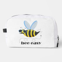Carácter de abeja con gafas de sol bigote Bee Fáci