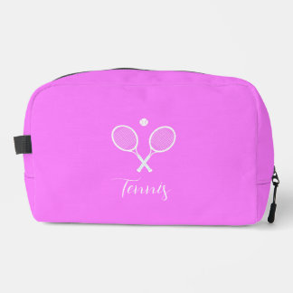 Neceser Chaquetas de tenis y bolas de rosa profundo person