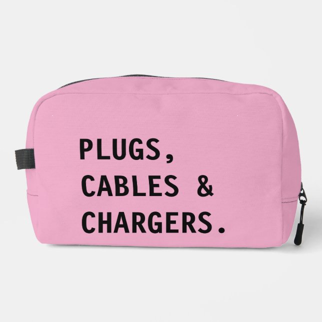 Neceser Charger & Cable Organizer,Electronics Accessories (Anverso)