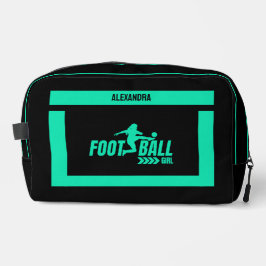 Neceser Chica jugador de fútbol, regalo de cumpleaños, equ