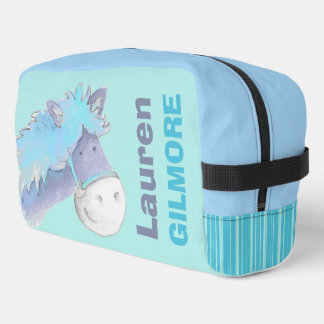 Neceser Chicas nombran agua dulce color pony azul acuático
